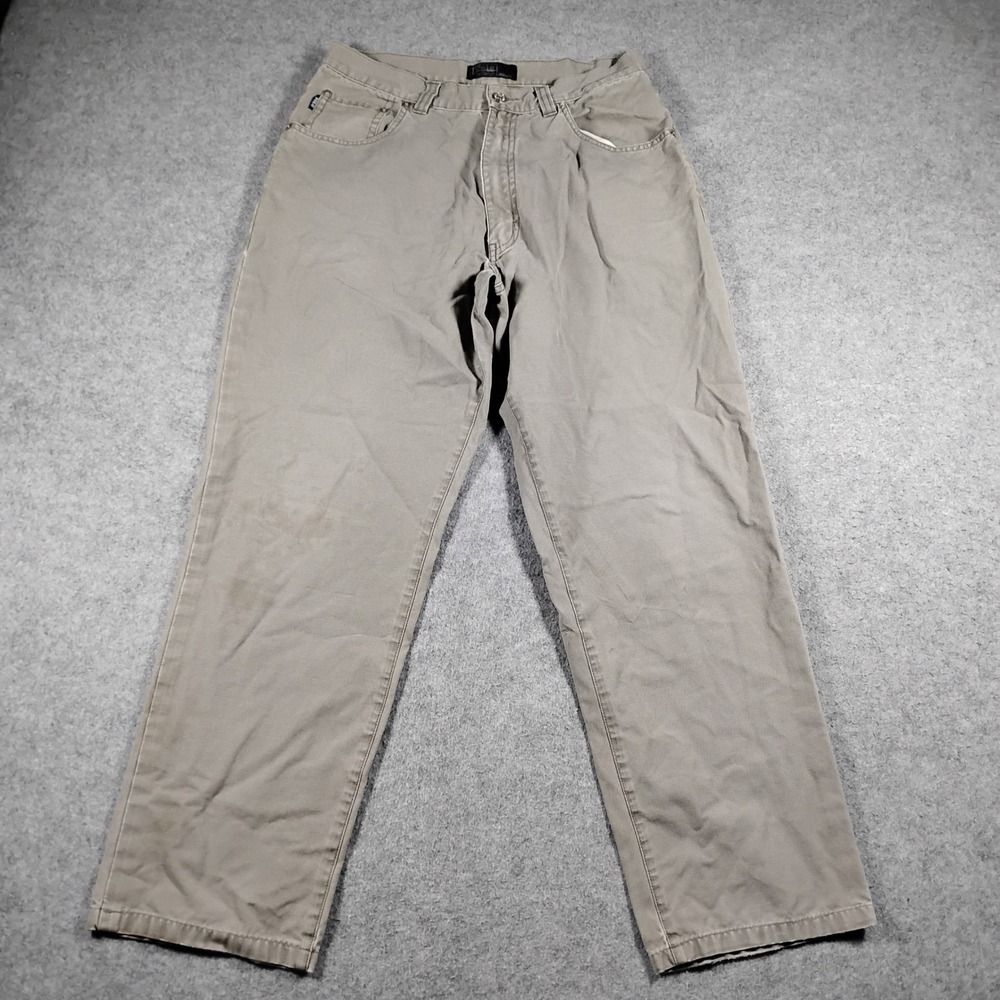 Vintage Polo by Ralph Lauren Men's 5-Pocket Canvas Utility Pants Grey Size 30x28